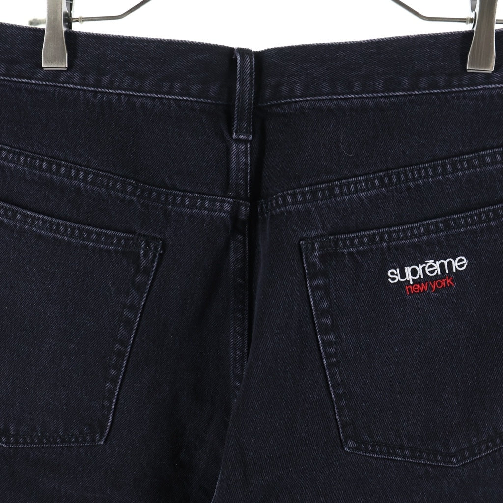 SUPREME(シュプリーム) 26SS Baggy Selvedge Denim Short バギー セルビッジデニム ショートパンツ ブラック