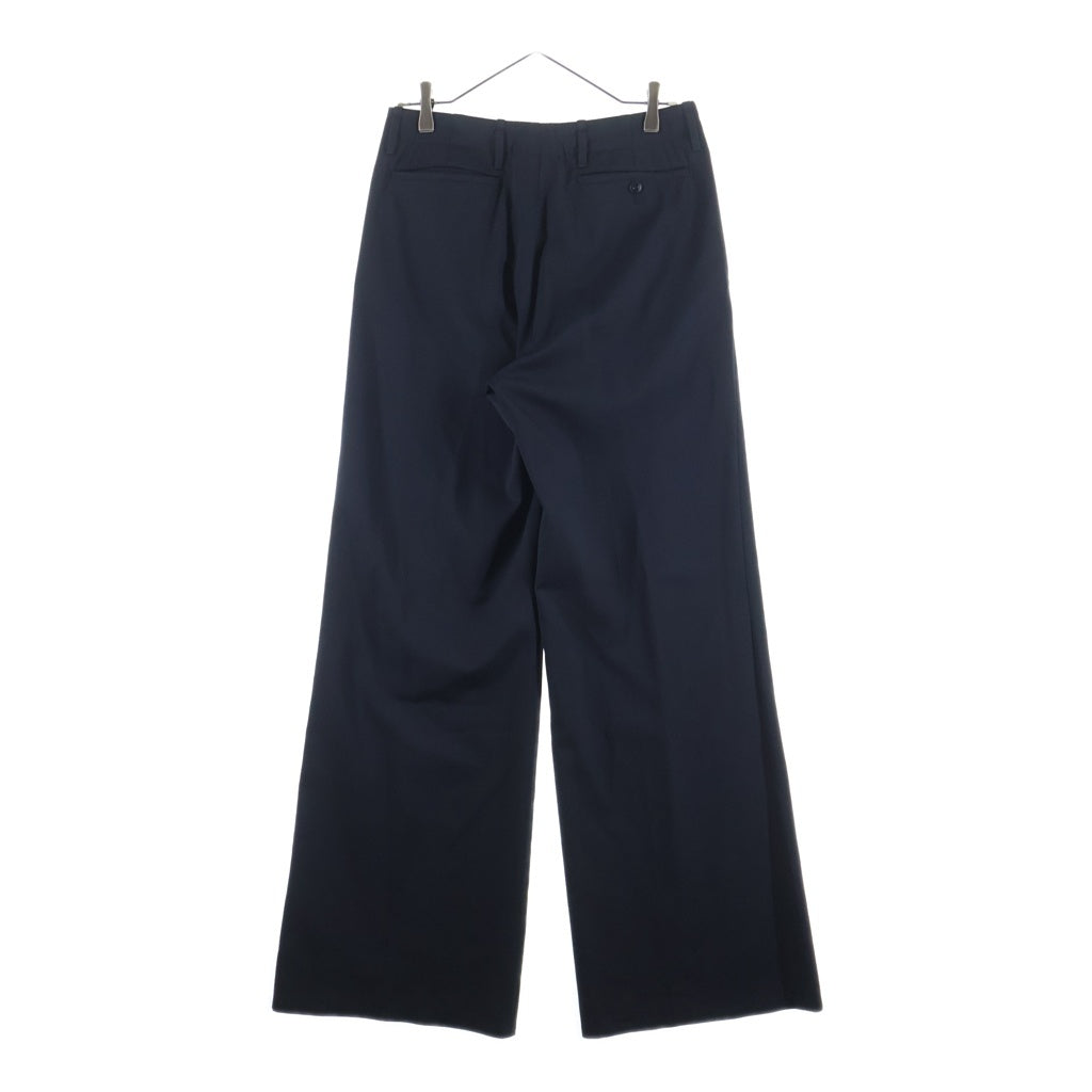 LEMAIRE(ルメール) TRENCH WIDE SLACKS PANTS トレンチ ワイド スラックスパンツ ブラック