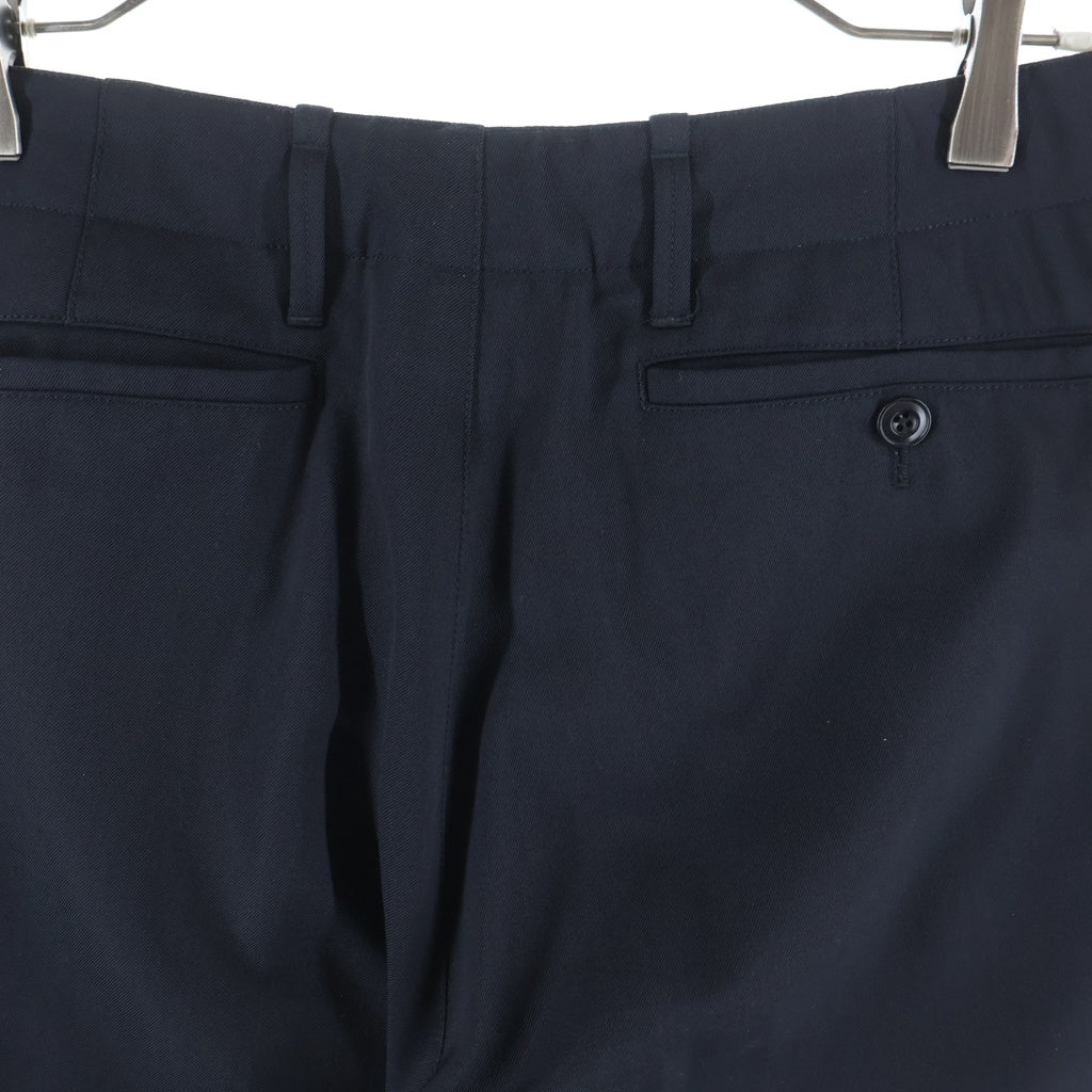 LEMAIRE(ルメール) TRENCH WIDE SLACKS PANTS トレンチ ワイド スラックスパンツ ブラック