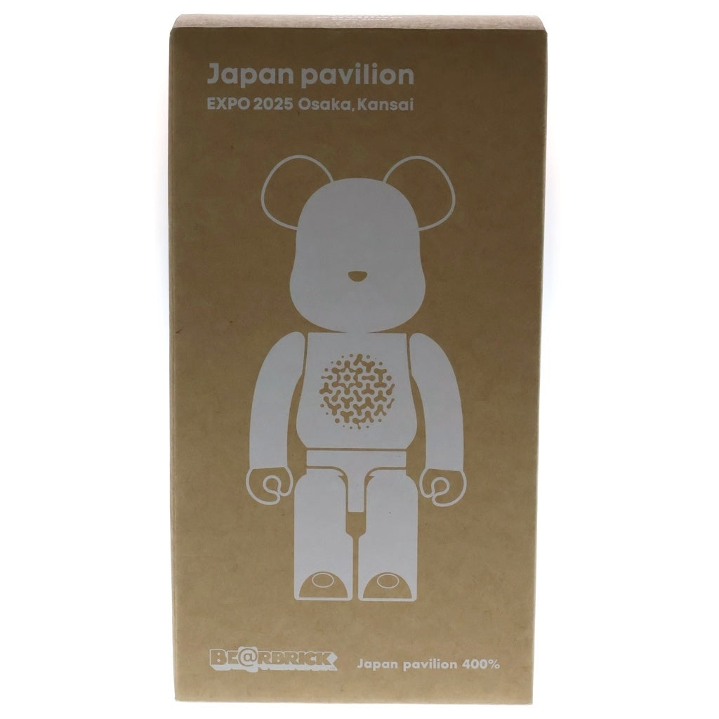 MEDICOM TOY(メディコムトイ) ×OSAKA EXPO2025 VCD 400% 大阪万博限定 ベアモチーフ フィギュア シルバー/ゴールド