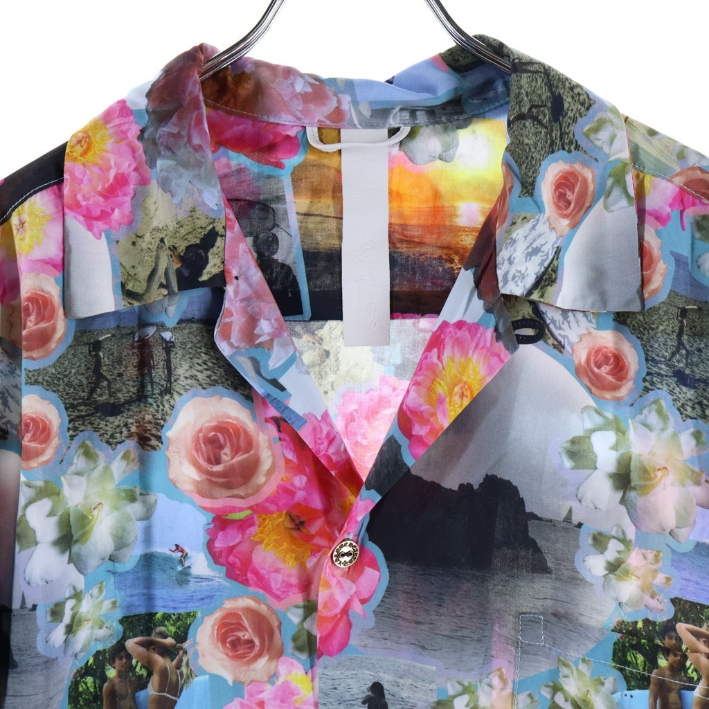 CHROME HEARTS(クロムハーツ) ALOHA SURF SHIRTS MULTI 総柄プリント 半袖アロハシャツ マルチカラー