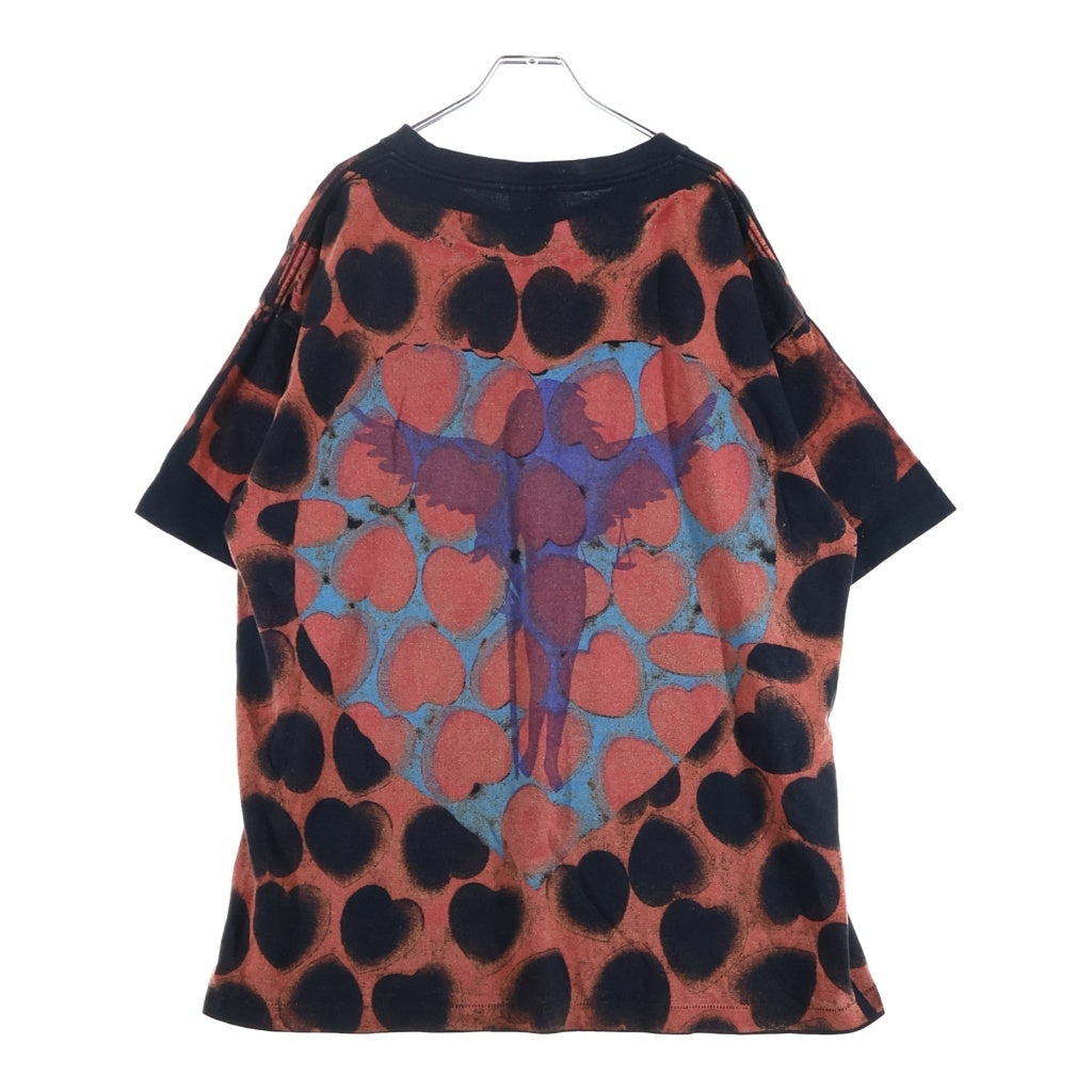 SAINT MICHAEL(セントマイケル) 21SS NAZARETH SS TEE ナザレスハートTシャツ ブラック SM-S21-0000-005