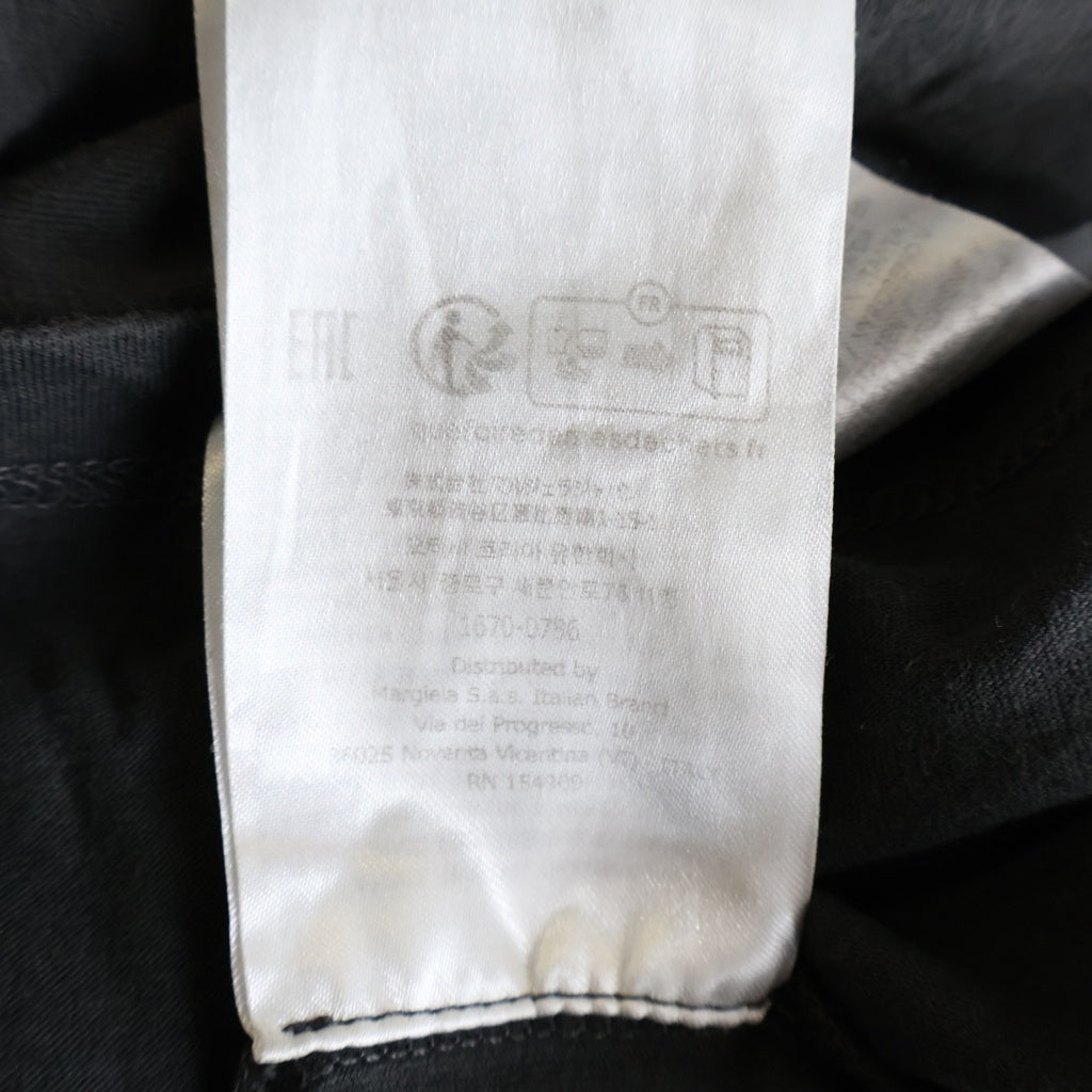 Maison Margiela(メゾンマルジェラ) スタンプロゴプリント クルーネック半袖カットソーTシャツ S51GC0534 S24575