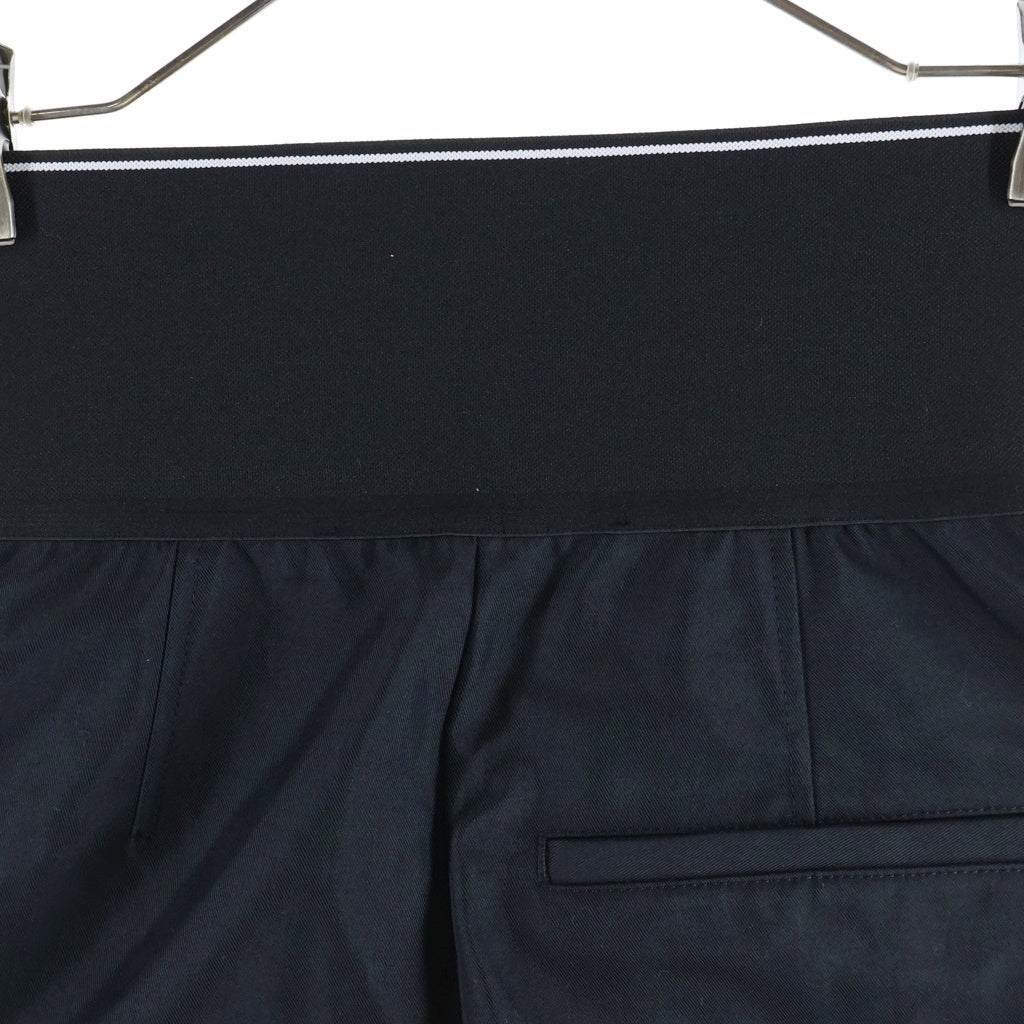 ALEXANDER WANG(アレキサンダーワン) Safari Shorts ウエストロゴ ショーツ ハーフパンツ ブラック レディース 1WC1224450