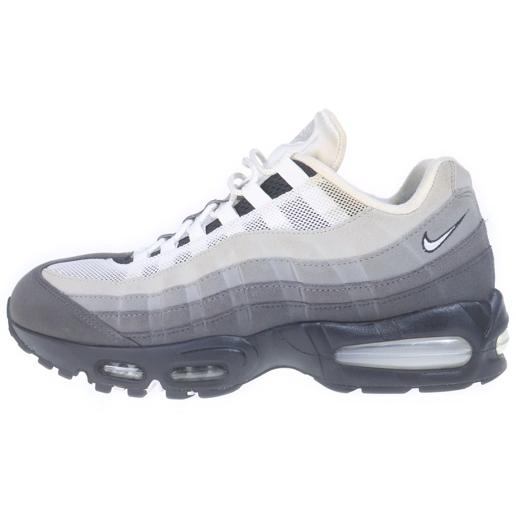 NIKE(ナイキ) AIR MAX 95 BIG BUBBLE エアーマックス95 ビックバブル スウェードローカットスニーカー ブラック/ホワイト/グレー US10.5/28.5cm HM4740-007