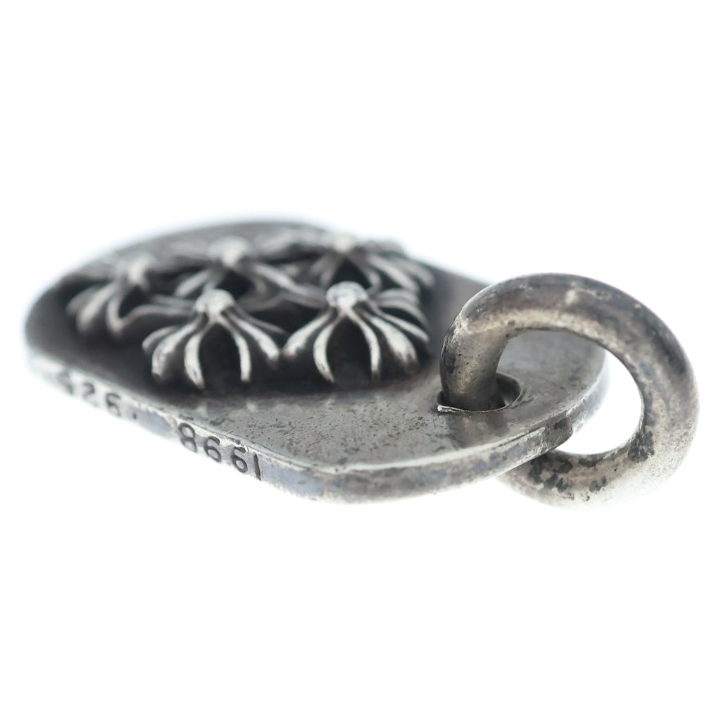 CHROME HEARTS(クロムハーツ) RAISED DOGTAG レイズドドッグタグ チャーム シルバー