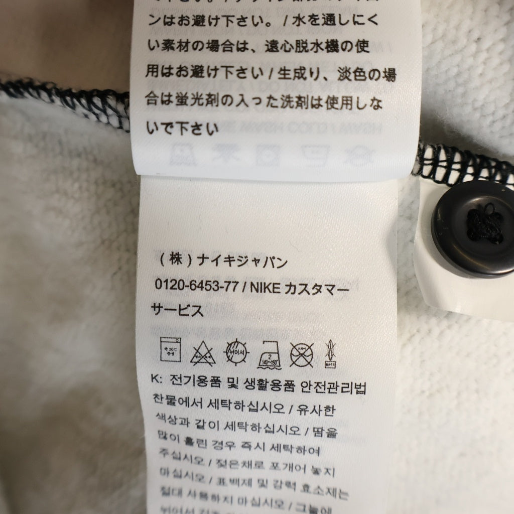 SUPREME(シュプリーム) 18AW ×NIKE Plaid Hooded Sweat Shirt ナイキ フロント刺繍 フーデット長袖チェックシャツ ブラック/ホワイト AR5572-010