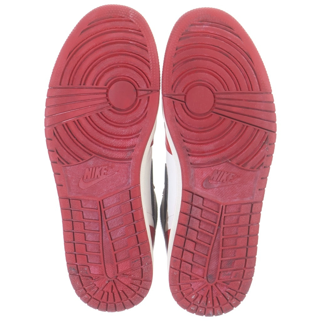 NIKE(ナイキ) AIR JORDAN1 HIGH OG LOST&FOUND CHICAGO エアジョーダン1 ロスト アンド ファウンド シカゴ ハイカットスニーカー レッド/ホワイト US12/30cm DZ5485-612
