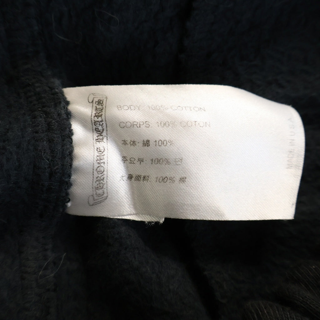 CHROME HEARTS(クロムハーツ) MLTCOL CEM CRS SWEAT PANTS マルチセメタリークロスプリントスウェットロングパンツ ブラック
