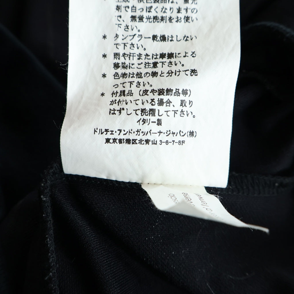 DOLCE & GABBANA(ドルチェアンドガッバーナ) ストライプ柄 トラックジャケット ブラック QG9221