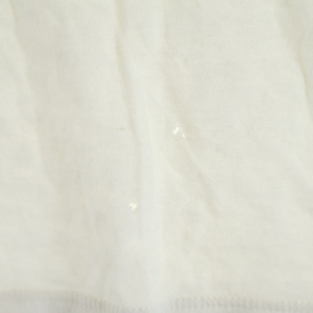 GUCCI(グッチ) フロントロゴプリント クルーネック半袖カットソーTシャツ ホワイト 717422 XJFHR