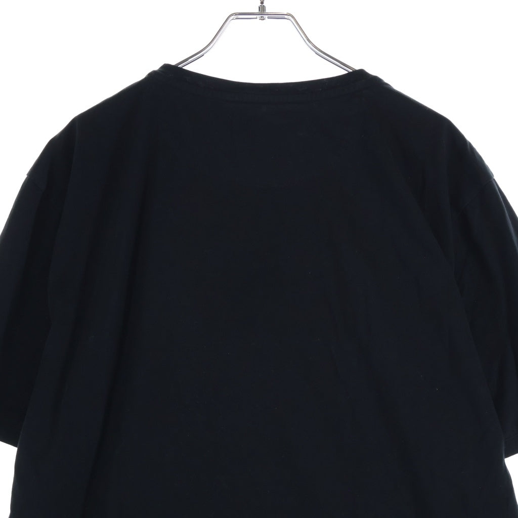 FENDI(フェンディ) FFボックスロゴ クルーネック半袖カットソーTシャツ ブラック FY0894 A28U