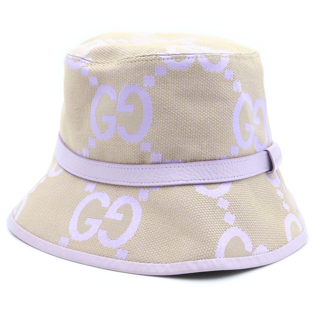 GUCCI(グッチ) 23SS ジャンボGG バケットハット 帽子 ベージュ 730336 3HAPT レディース