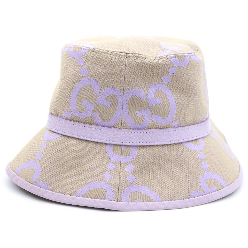 GUCCI(グッチ) 23SS ジャンボGG バケットハット 帽子 ベージュ 730336 3HAPT レディース