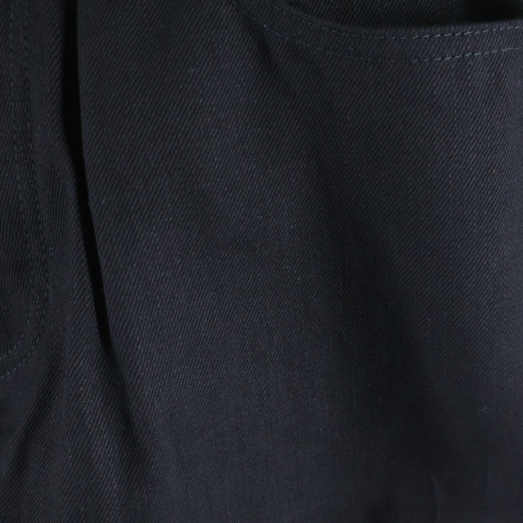 SUPREME(シュプリーム) 25AW Rigid loose fit selvedge jean ワイドデニムパンツ ブラック