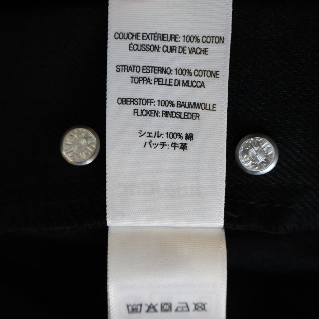 SUPREME(シュプリーム) 25AW Rigid loose fit selvedge jean ワイドデニムパンツ ブラック