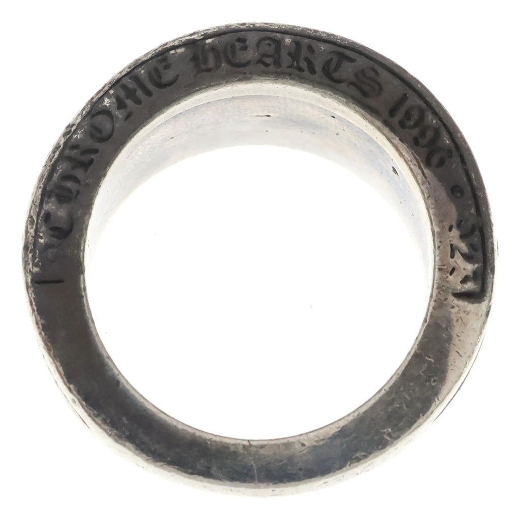 CHROME HEARTS(クロムハーツ) NARROW V CH PLS ナローVバンド CHプラスリング シルバー BCA399