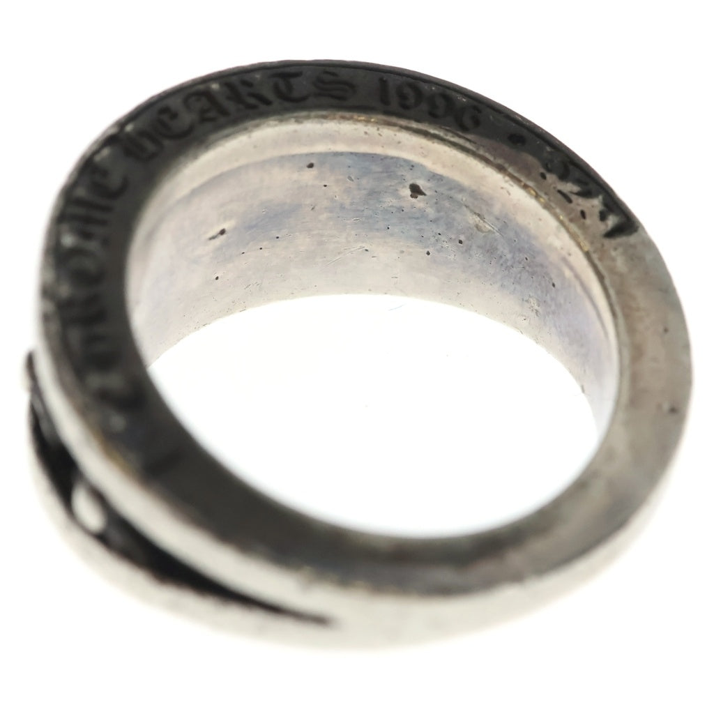 CHROME HEARTS(クロムハーツ) NARROW V CH PLS ナローVバンド CHプラスリング シルバー BCA399