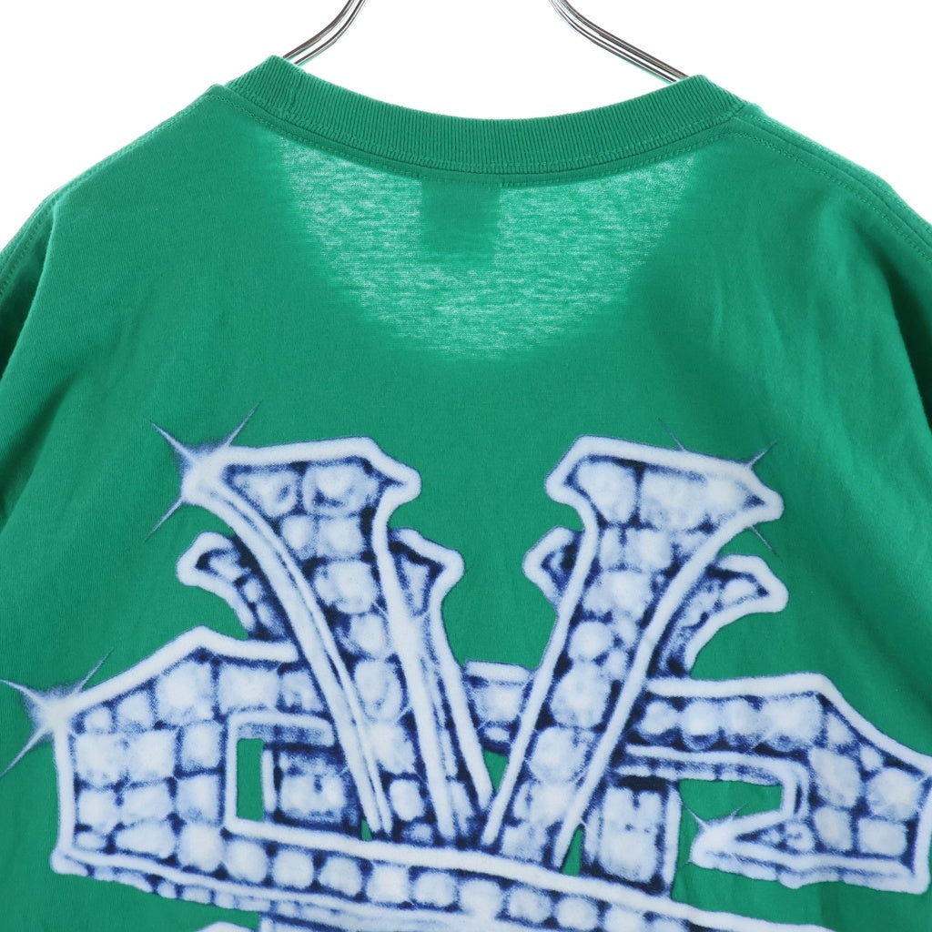 SUPREME(シュプリーム) Snowman S/S Tee フロントスノーマンプリント クルーネック半袖カットソーTシャツ グリーン