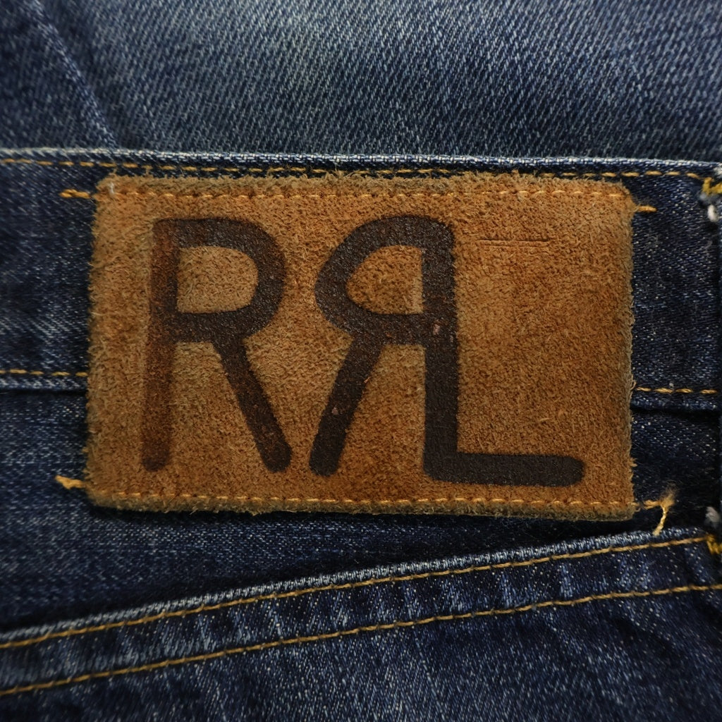 RRL(ダブルアールエル) LOW STRAIGHT STILL WATER ストレートデニムパンツ インディゴ R36RB09