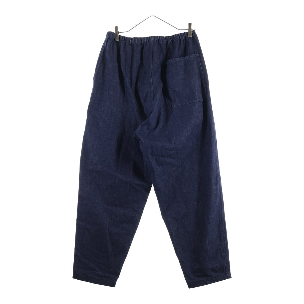 COMOLI(コモリ) 25SS ネイビーデニム テーパードパンツ インディゴ B01-03013
