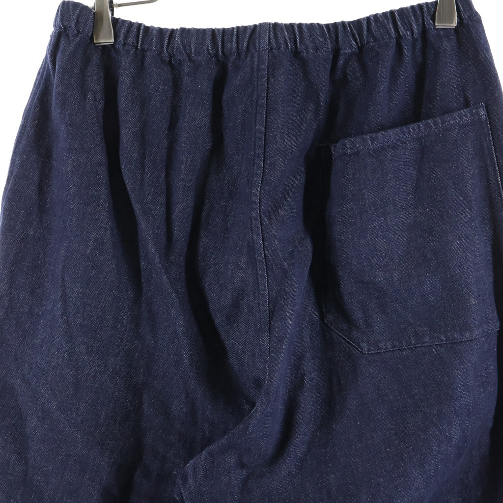 COMOLI(コモリ) 25SS ネイビーデニム テーパードパンツ インディゴ B01-03013