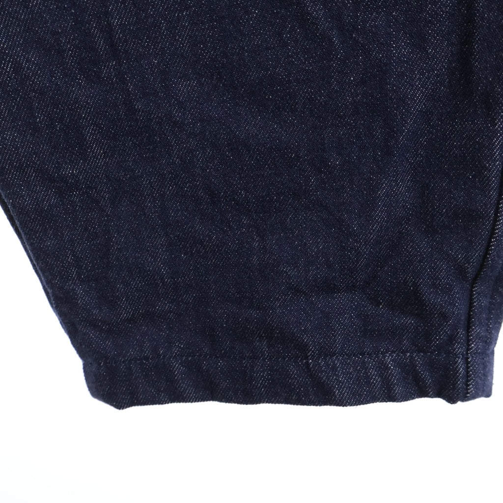 COMOLI(コモリ) 25SS ネイビーデニム テーパードパンツ インディゴ B01-03013
