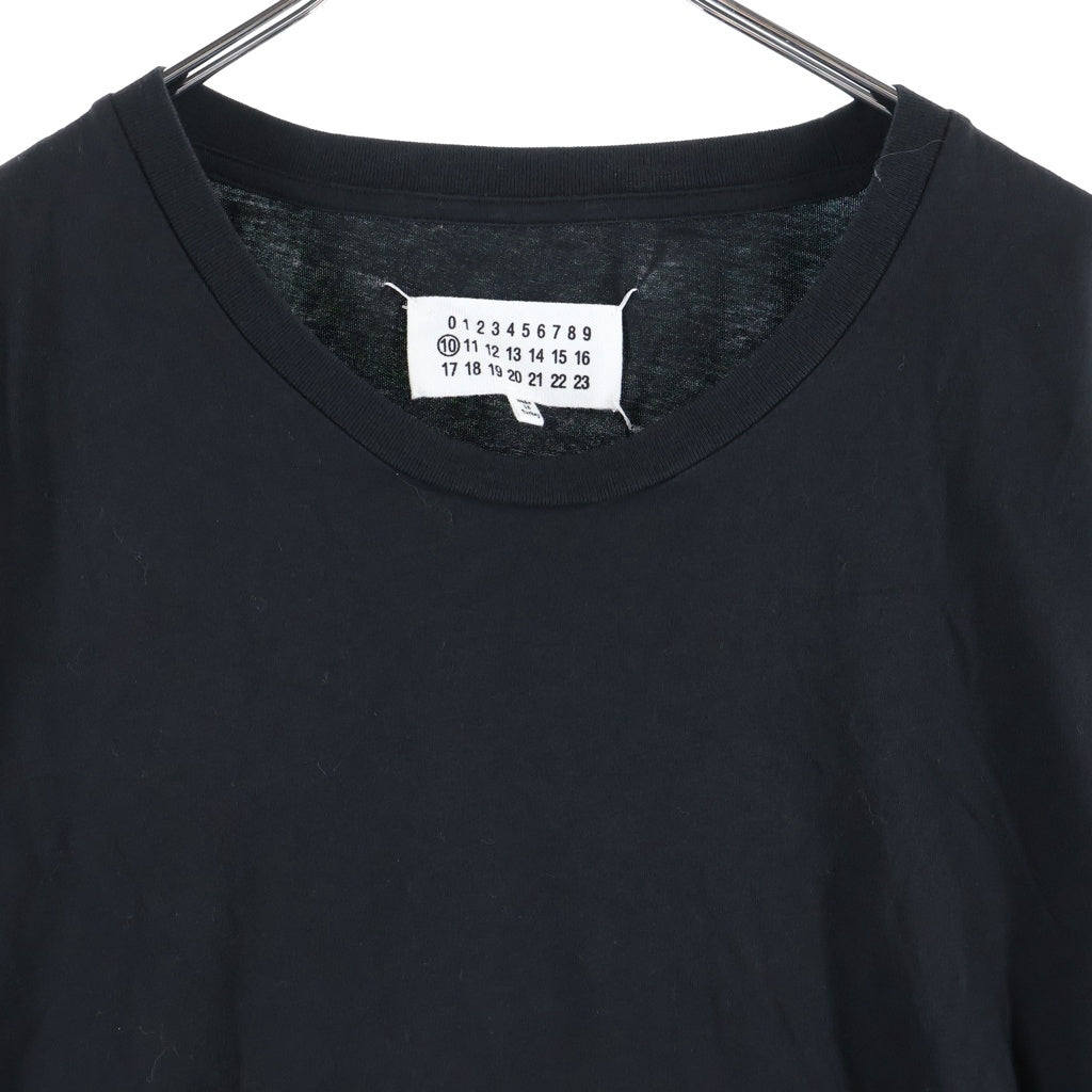 Maison Margiela(メゾンマルジェラ) クルーネック 半袖Tシャツ コットンTシャツ ブラック S50GC0476