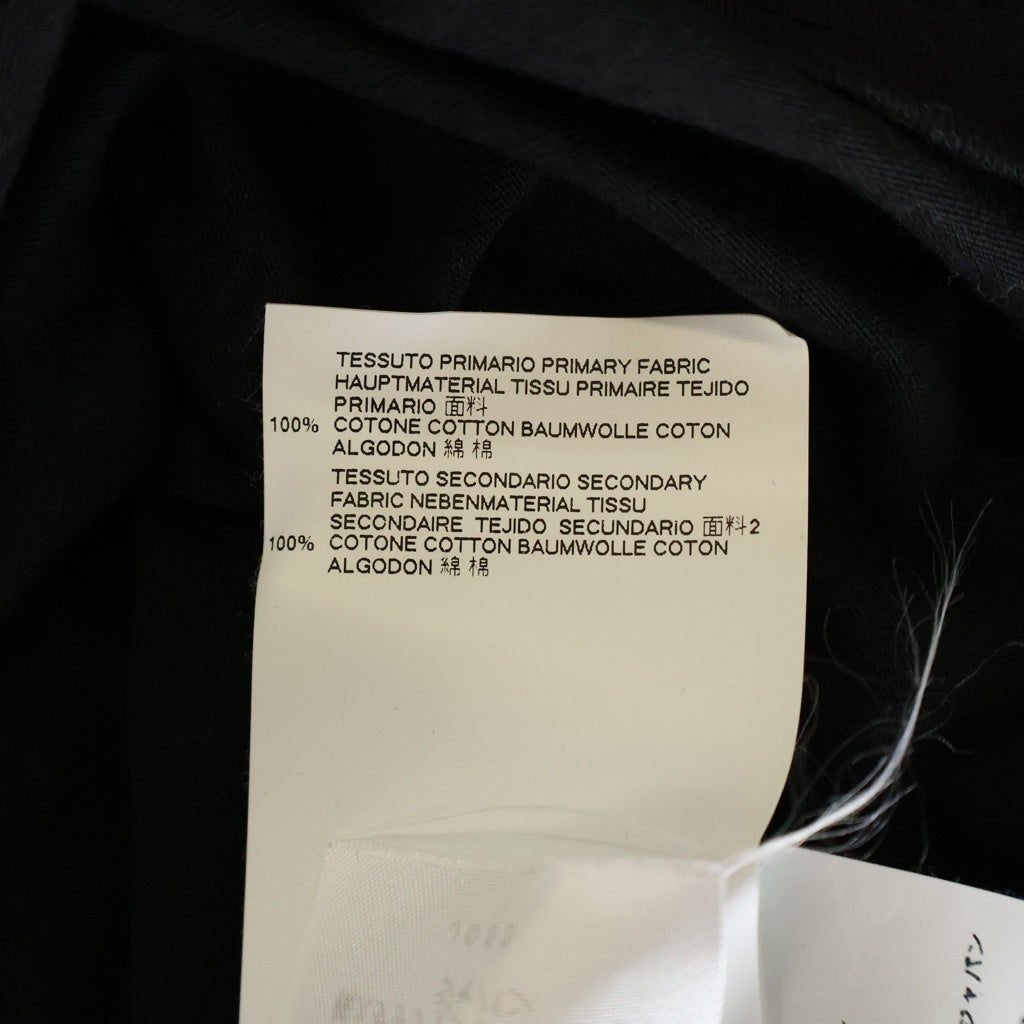 Maison Margiela(メゾンマルジェラ) クルーネック 半袖Tシャツ コットンTシャツ ブラック S50GC0476