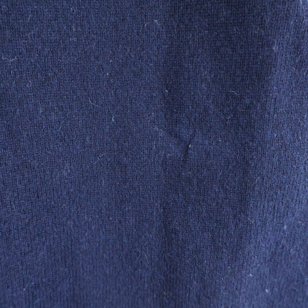 Maison Margiela(メゾンマルジェラ) ここのえ Vネックセーター バイカラーニット ネイビー/グレー