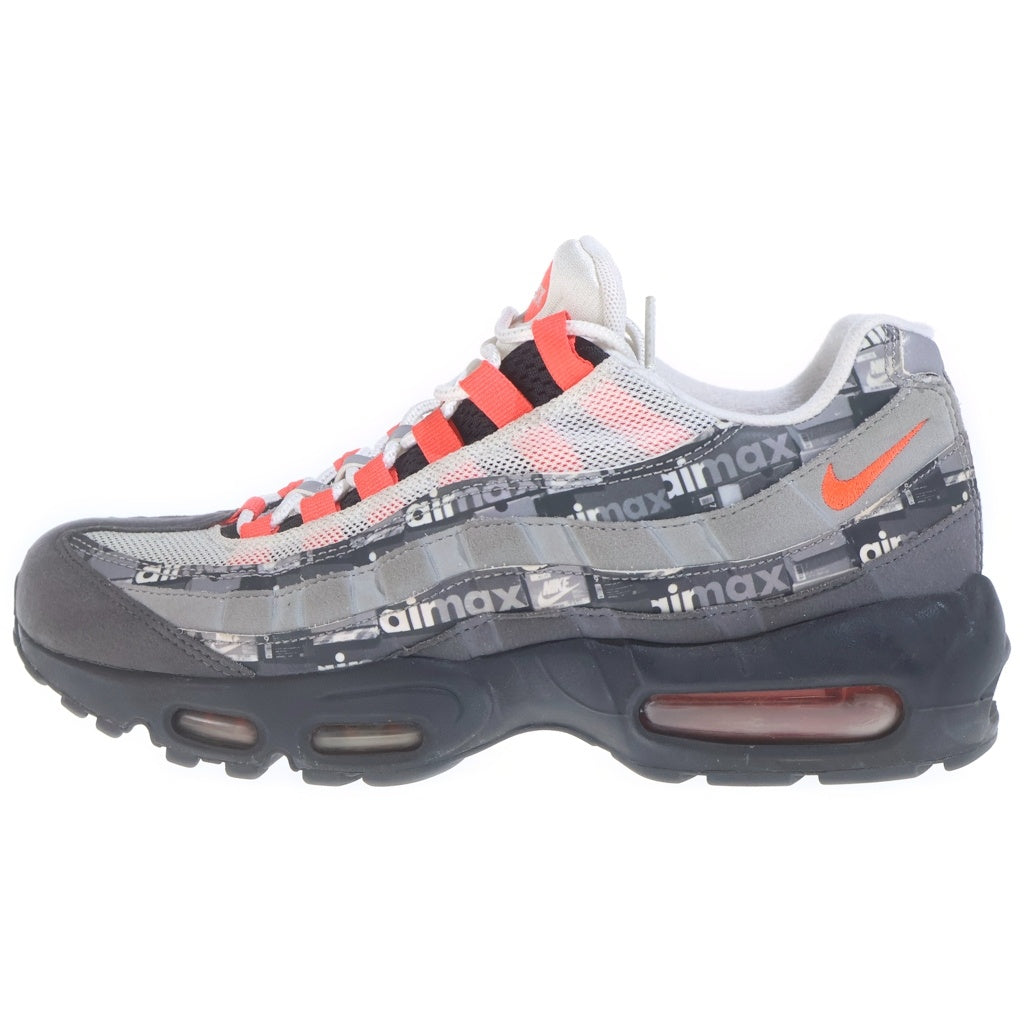 NIKE(ナイキ) AIR MAX 95 RED WE LOVE NIKE エアマックス95 ウィーラブナイキ レザーローカットスニーカー マルチカラー AQ0925-002 US8.5/26.5cm