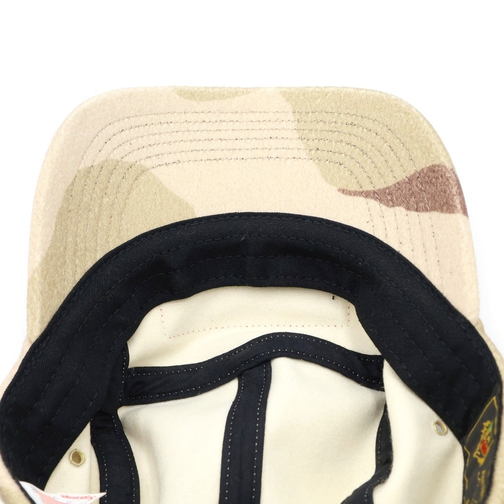 SUPREME(シュプリーム) 20AW Wool Camp Cap ボックスロゴ ウールカモキャップ ベージュ