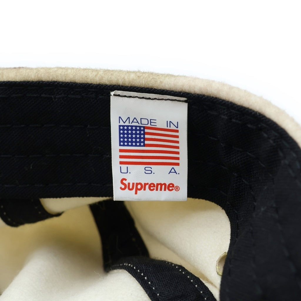 SUPREME(シュプリーム) 20AW Wool Camp Cap ボックスロゴ ウールカモキャップ ベージュ