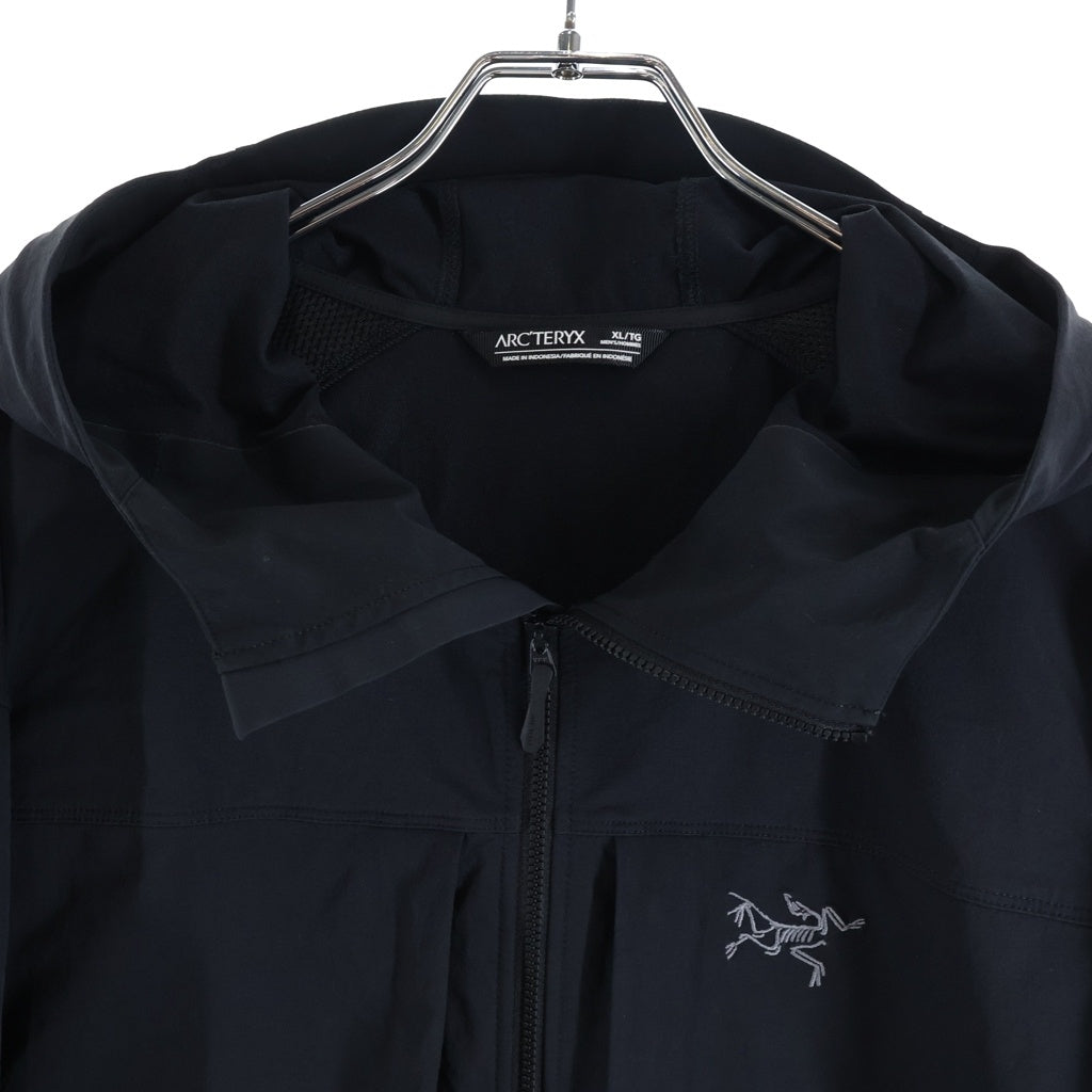 ARC'TERYX(アークテリクス) GAMMAHOODY ガンマ ジップアップナイロンジャケット ブラック X000009905