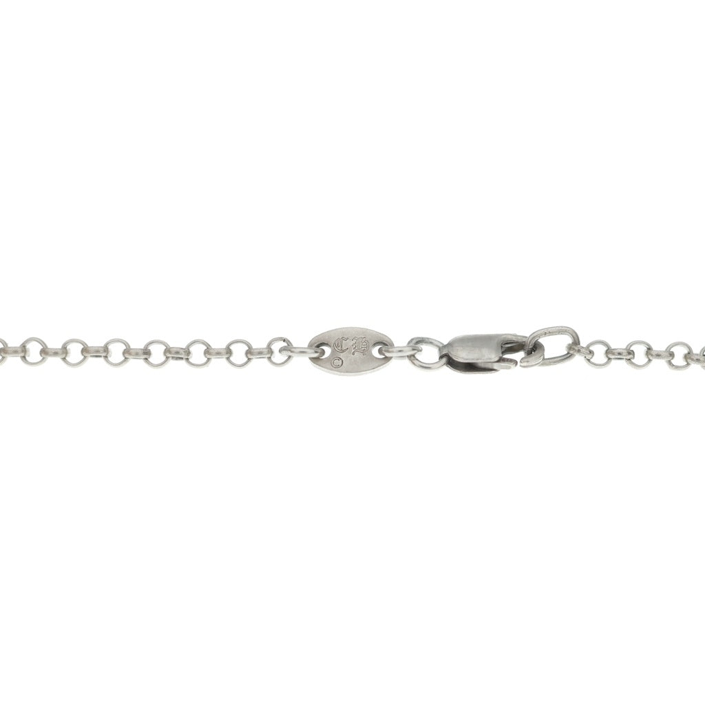 CHROME HEARTS(クロムハーツ) NECKCHAIN R18 ロールチェーンネックレス 18inch シルバー BCA083