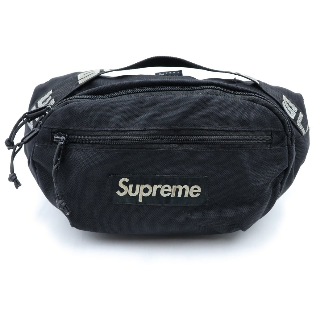 SUPREME(シュプリーム) 18SS Waist Bag ウエストバッグ ショルダーバッグ ブラック