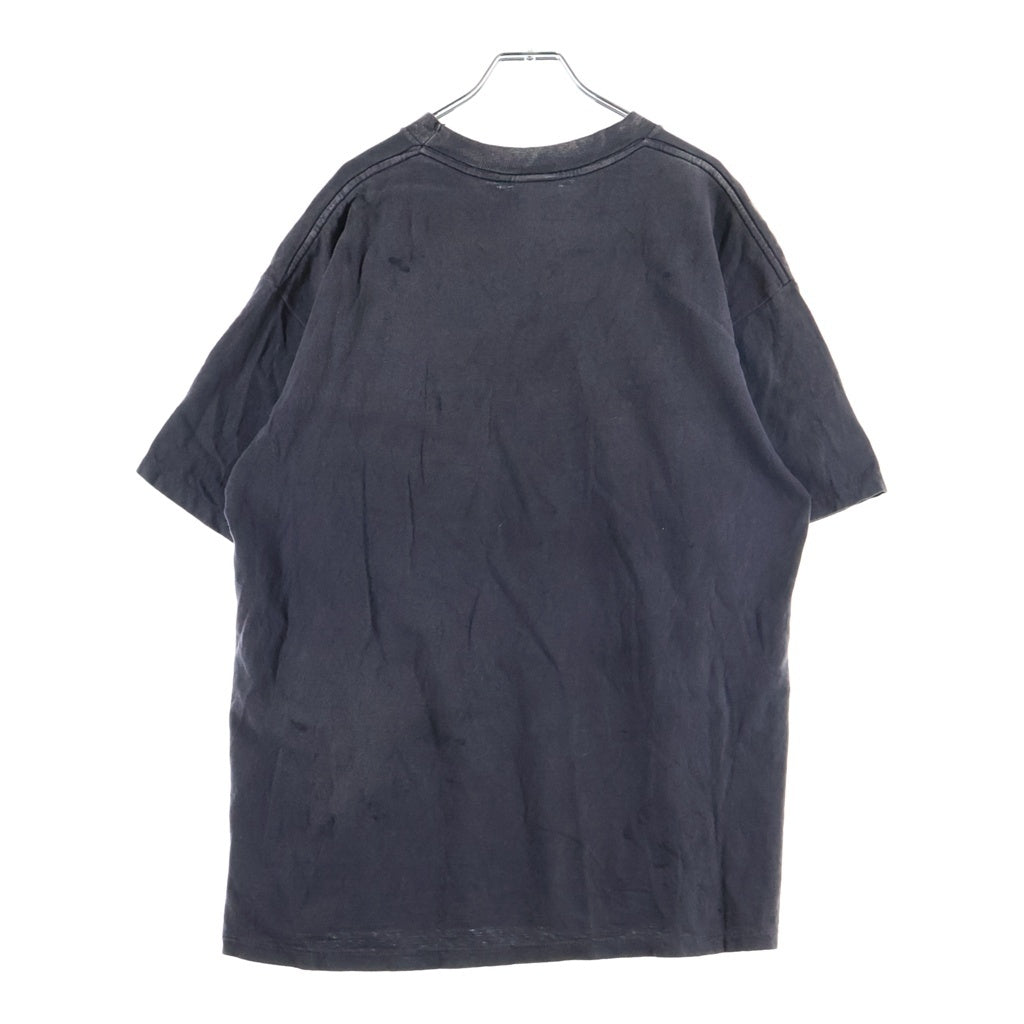 READY MADE(レディメイド) 24SS SS T-SHIRT POCKET フロントプリントクルーネック半袖カットソーTシャツ グレー RE-CO-BK-00-00-278