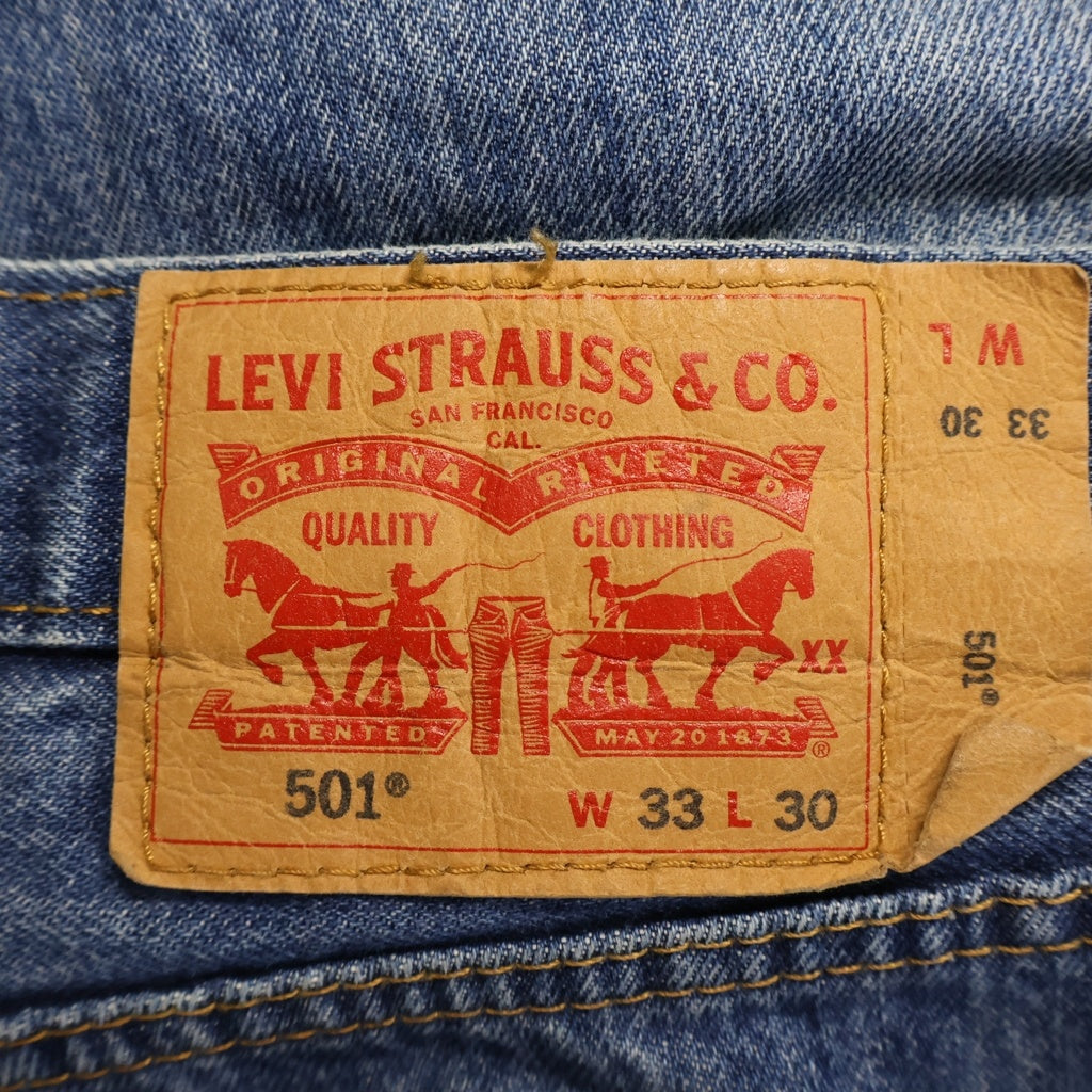 Y.A.R.N(ヤーン) Levi's 501 3D Cross Denim リーバイス クロス デニム インディゴ