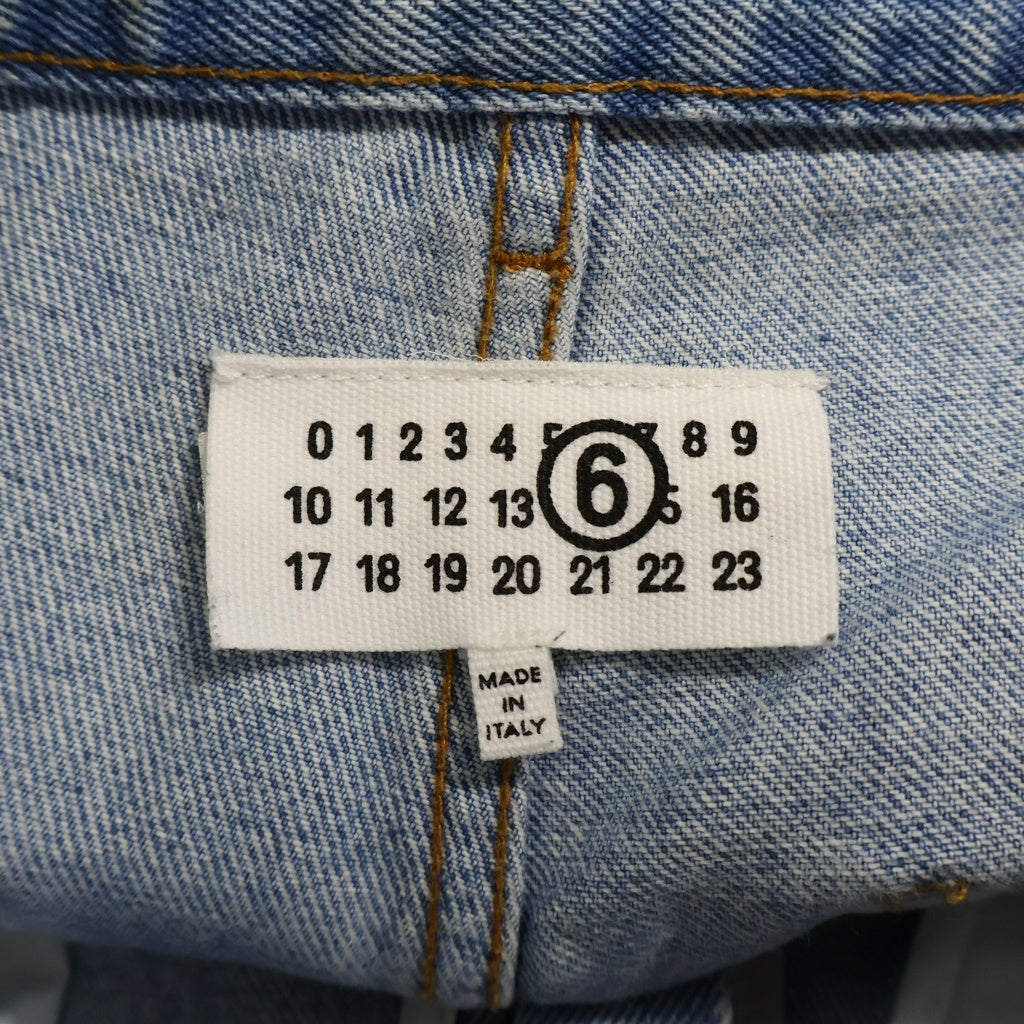 Maison Margiela(メゾンマルジェラ) PANTS 5 POCKETS ダメージ加工 デニムパンツ インディゴ SH2LA0017
