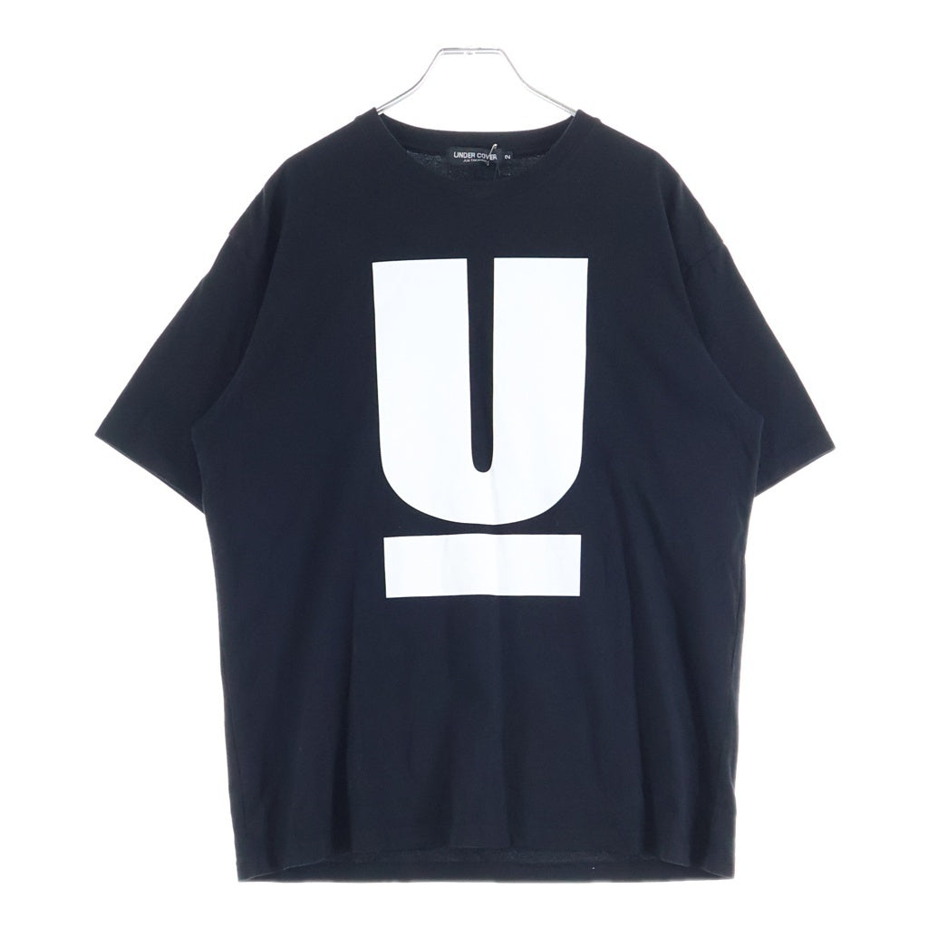UNDERCOVER(アンダーカバー) TEE BASIC U フロントロゴ ベーシック 半袖Tシャツ ブラック UB0D3801