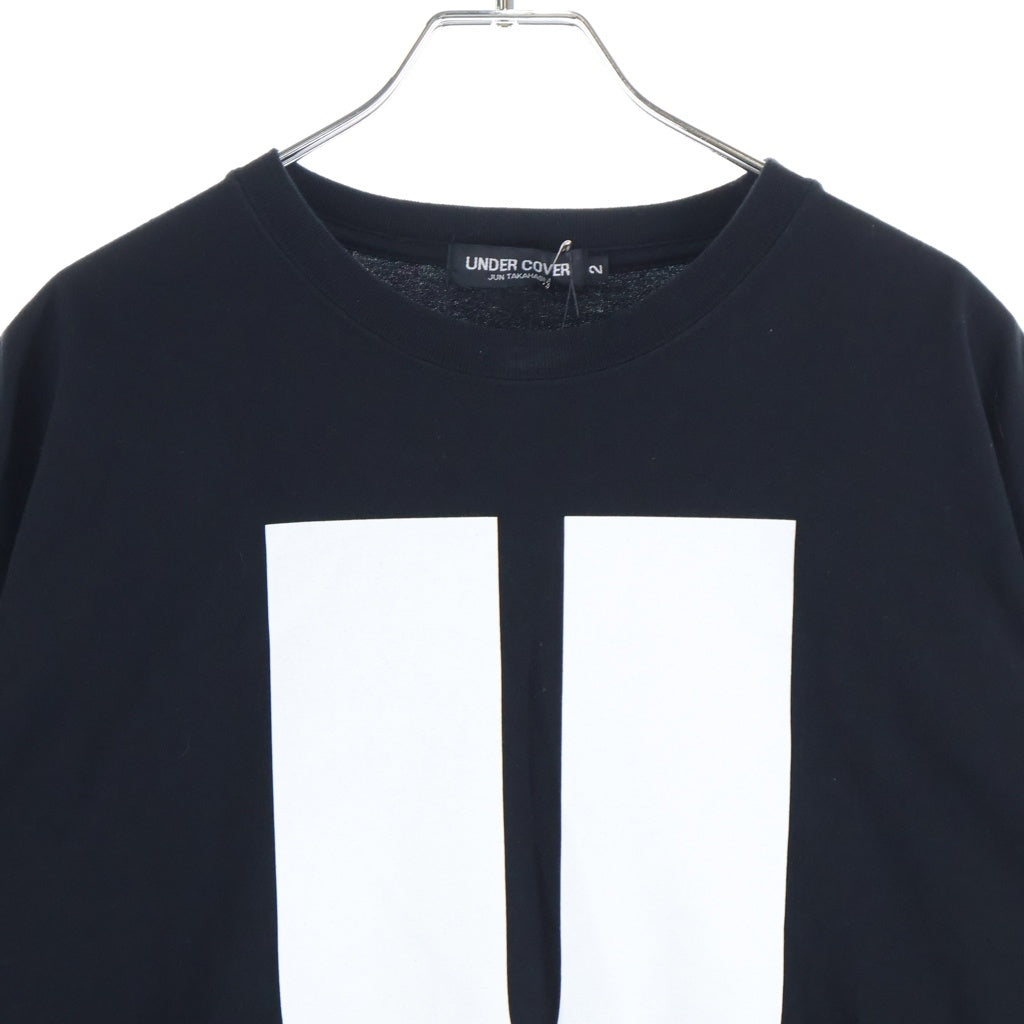 UNDERCOVER(アンダーカバー) TEE BASIC U フロントロゴ ベーシック 半袖Tシャツ ブラック UB0D3801