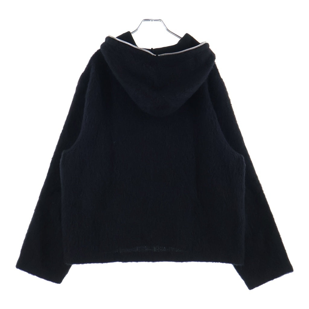 OUR LEGACY(アワーレガシー) FULL ZIP HOOD フルジップ フーディー ブラック M4243FBH