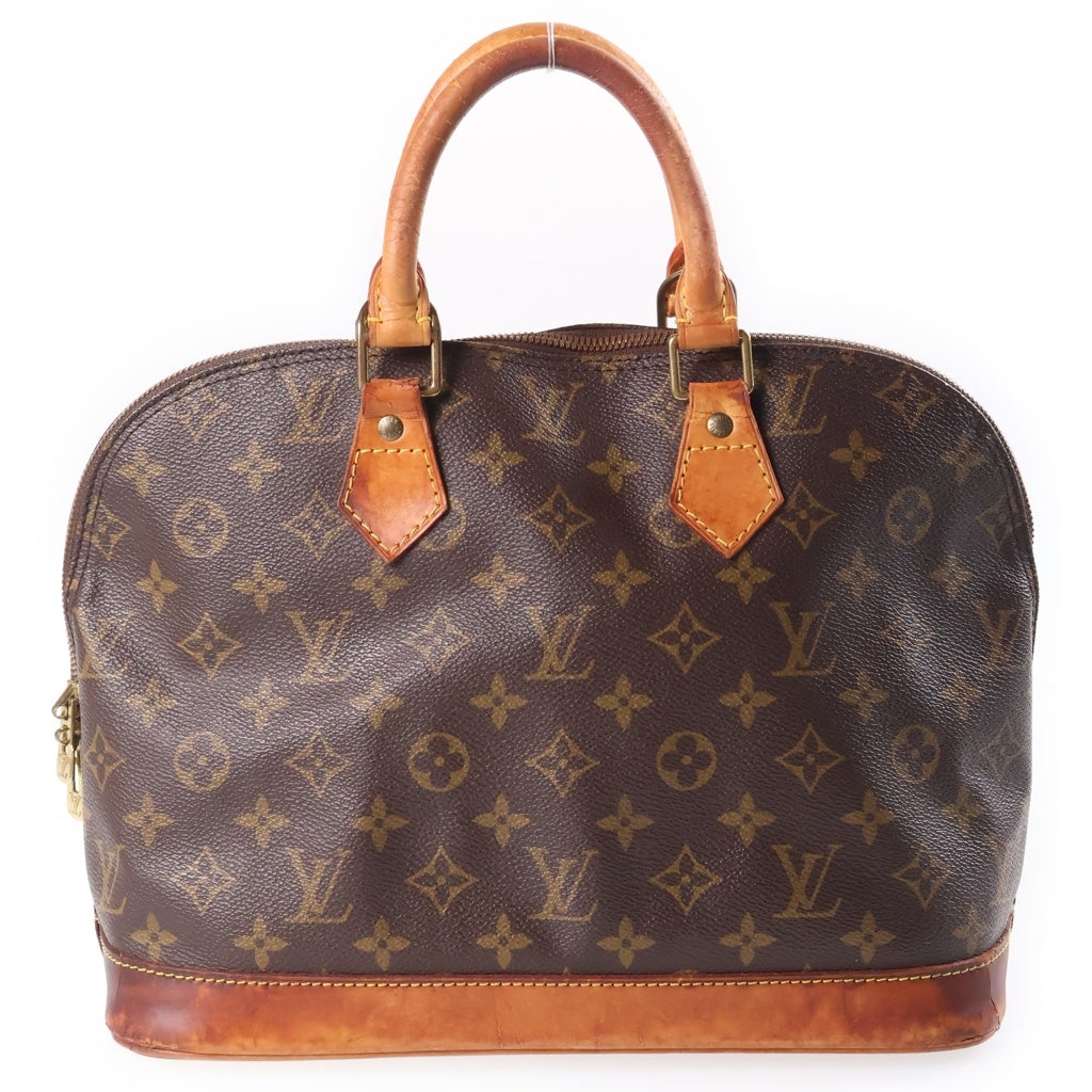 LOUIS VUITTON(ルイヴィトン) アルマ モノグラムキャンバス レザー ハンドバッグ ブラウン M51130 レディース