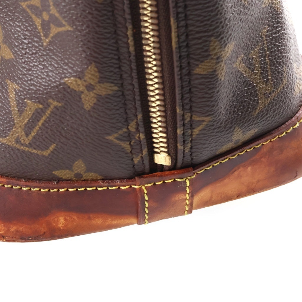 LOUIS VUITTON(ルイヴィトン) アルマ モノグラムキャンバス レザー ハンドバッグ ブラウン M51130 レディース