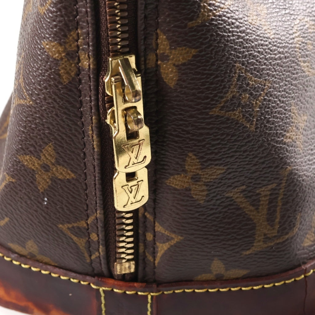 LOUIS VUITTON(ルイヴィトン) アルマ モノグラムキャンバス レザー ハンドバッグ ブラウン M51130 レディース