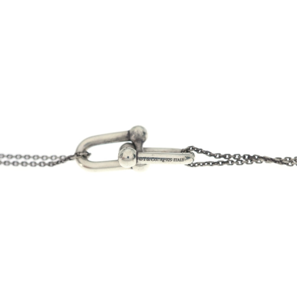 TIFFANY & Co.(ティファニー) ハードウェア ダブルリンク ネックレス シルバー レディース