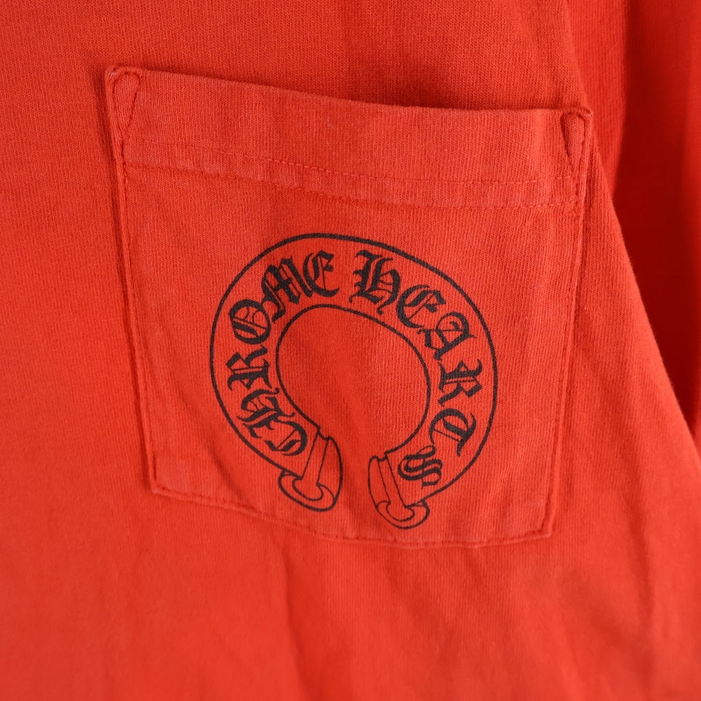 CHROME HEARTS(クロムハーツ) ×MATTY BOY Ketchup L/S Tee ロングスリーブ長袖Tシャツ レッド