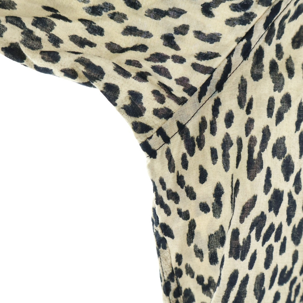 SAINT LAURENT PARIS(サンローランパリ) 13AW エディ期 ベイビーキャット総柄 長袖シャツ マルチカラー 323951 YM30P