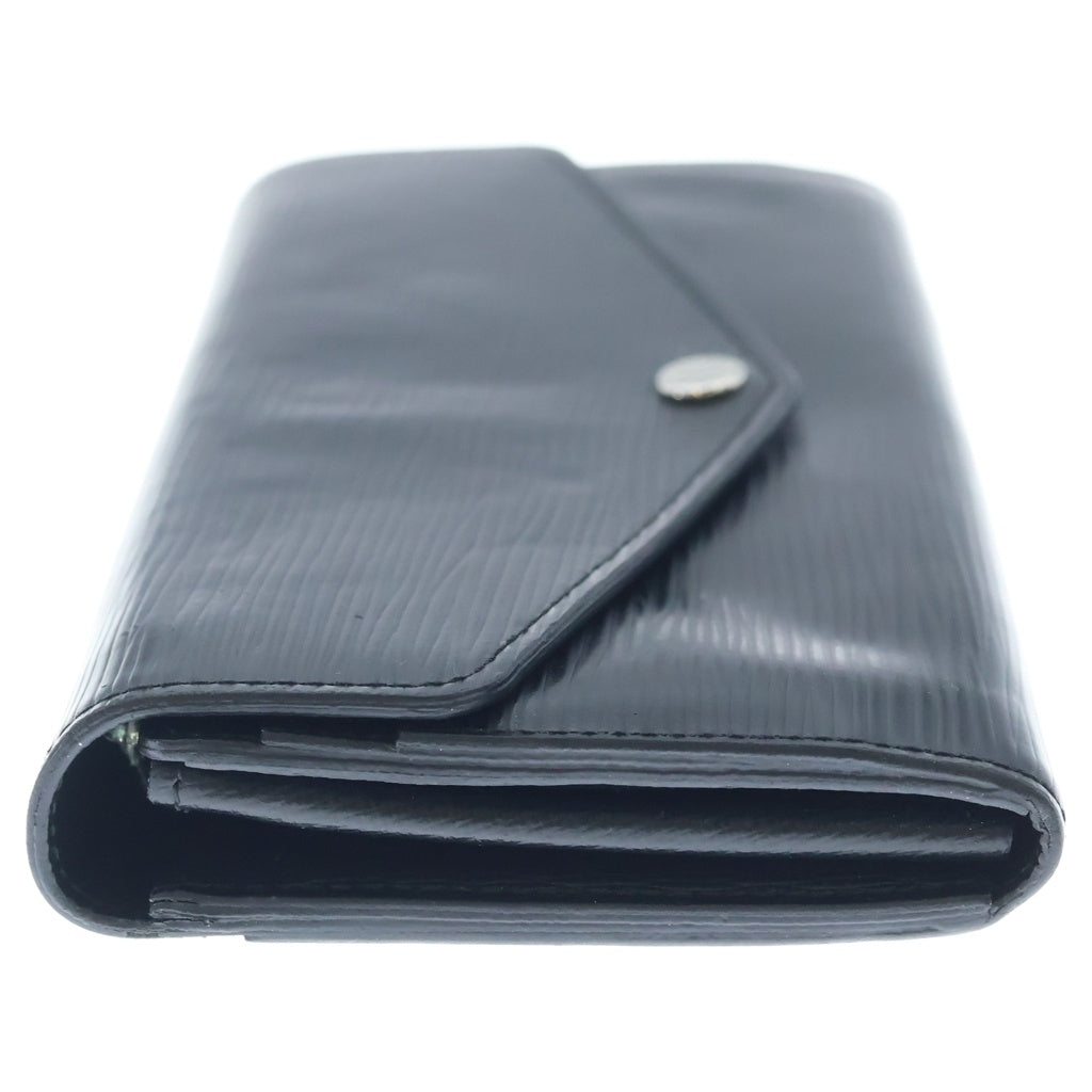 LOUIS VUITTON(ルイヴィトン) ポルトフォイユ・サラ エピ ノワール 2つ折り ロングウォレット イニシャル入り M60582 レディース
