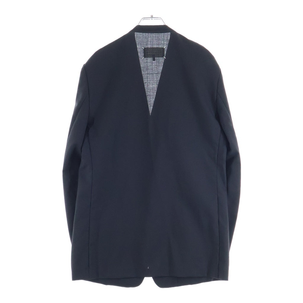 Maison Margiela(メゾンマルジェラ) 21SS ノーカラージャケット テーラドジャケット ブラック S50BN0370